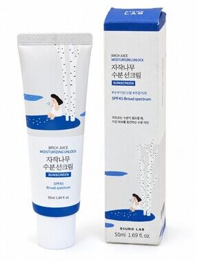 ROUND LAB Birch Juice Moisturizing Sunscreen SPF 45 50ml New in Box